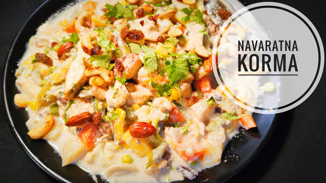 Navaratna Korma recipe | How to make Navratan Korma at home  | Veg Korma Recipe | Rashmi's Choice