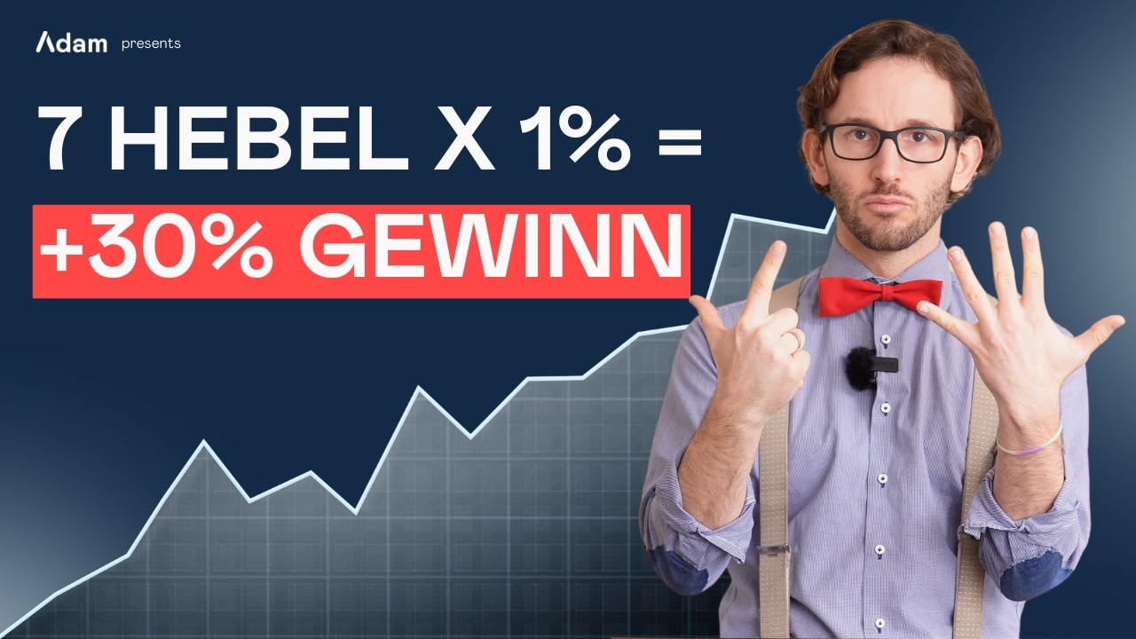 +30% Gewinn und 7x mehr Liquidität: Der 1%-Hebel-Trick
