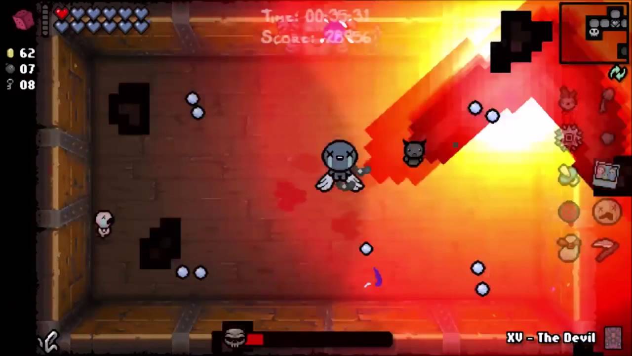 Binding of Isaac: Afterbirth - Death's Touch + Dead Eye + Monstro's Lung