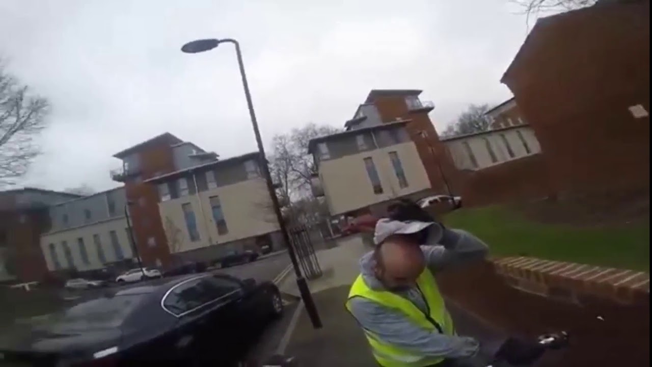 Why you coming fast! Are you blind? You can't see me!