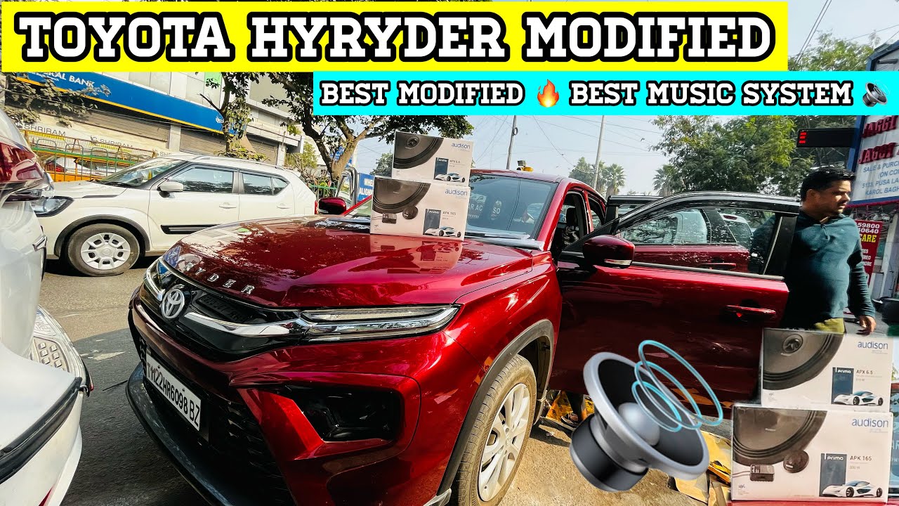 Toyota Hyryder modification 🔥with genuine accessories 🫡 Full Glossy interior 🔥ORIGINAL Steering