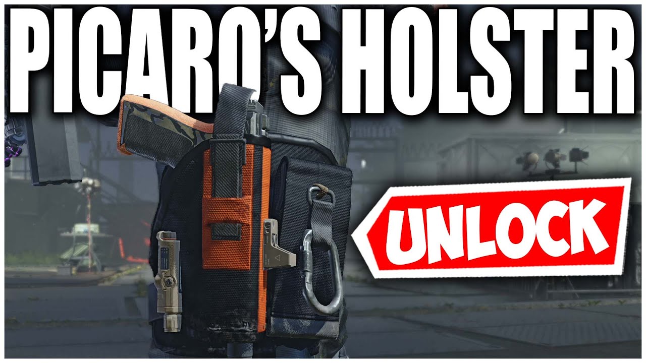 HOW TO GET THE NEW NAMED HOLSTER 