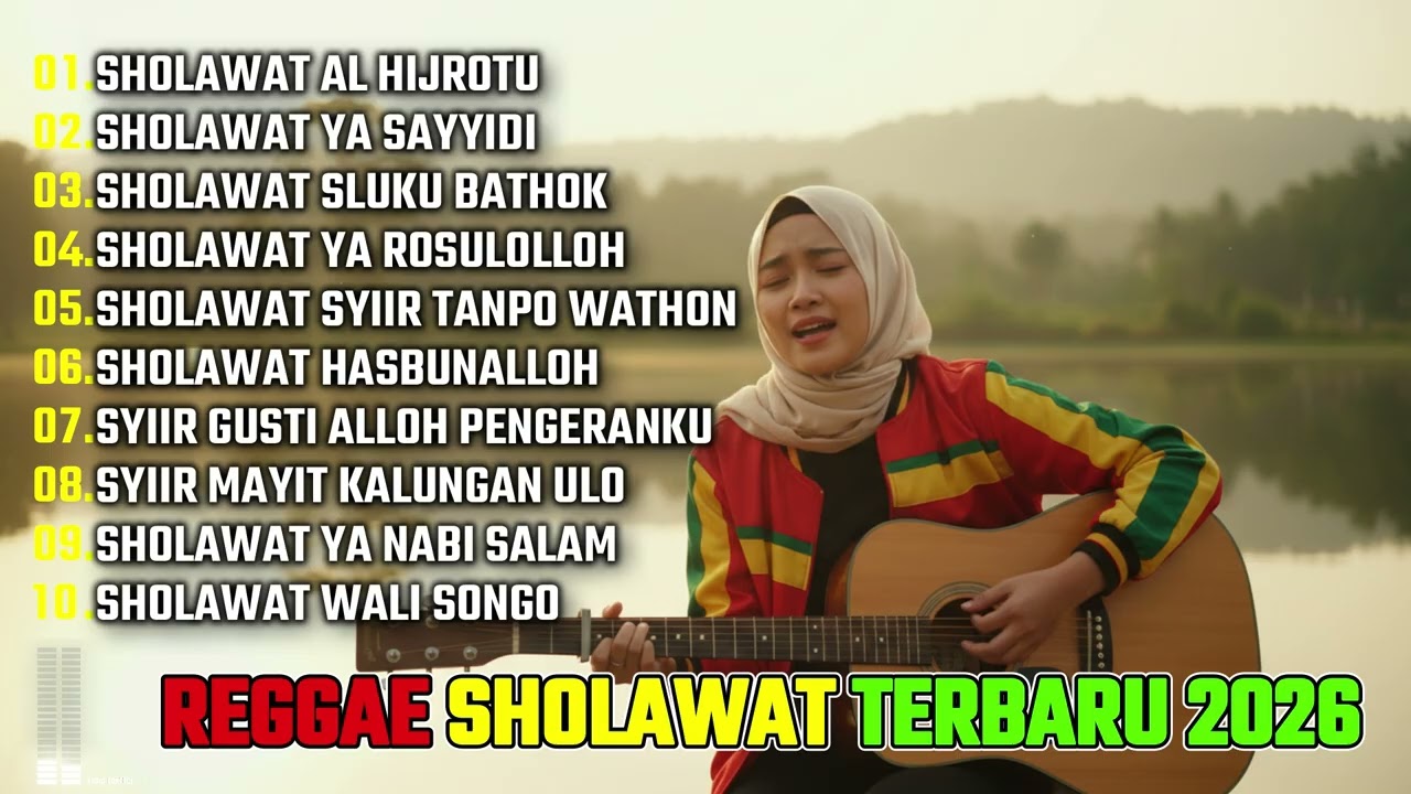 Reggae Sholawat Paling Merdu 🎶❤ Kumpulan Lagu Sholawat Versi Reggae Ska Terbaru 2026