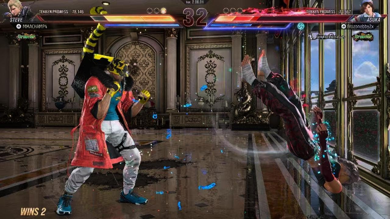 Steve Vs Asuka 6