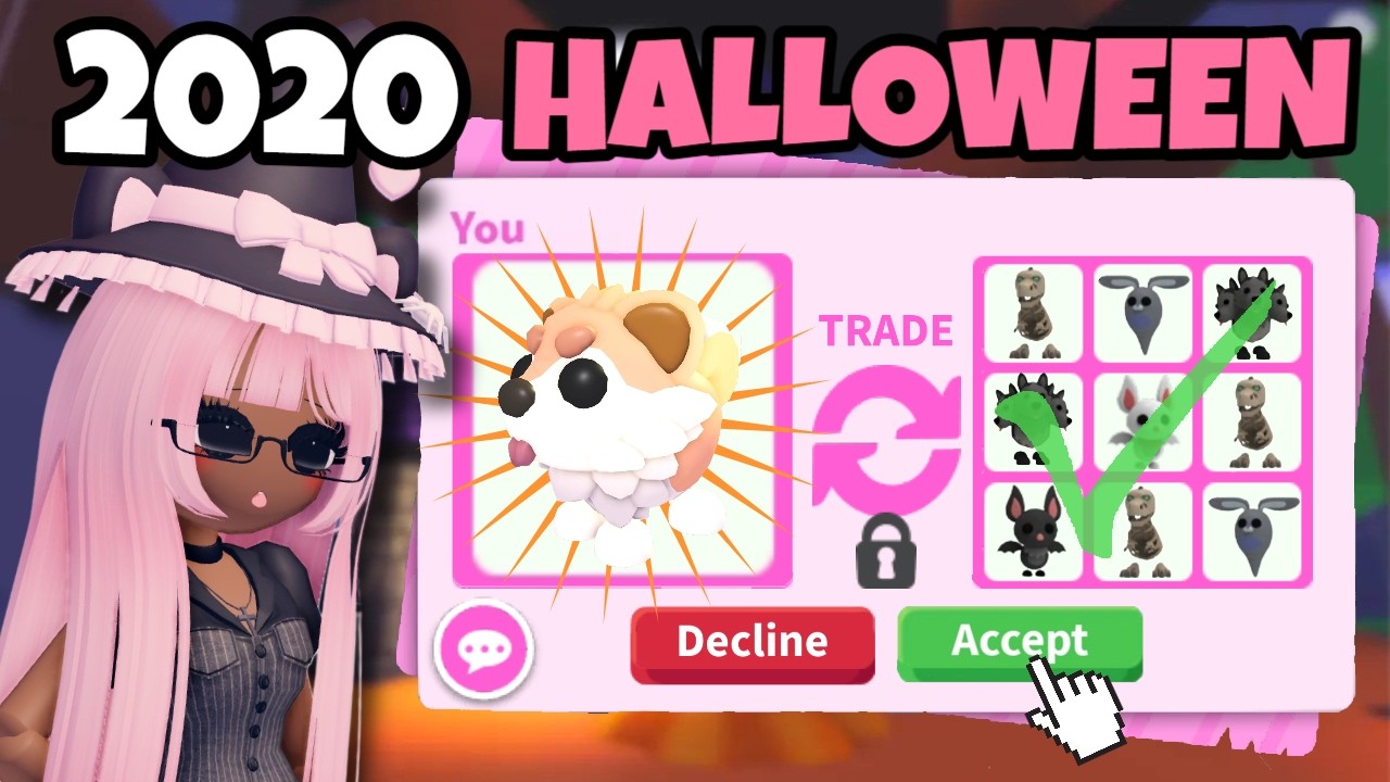 Я выменяла ВСЕХ хэллоуинских питомцев 2020 года в Adopt Me! 🎃👻