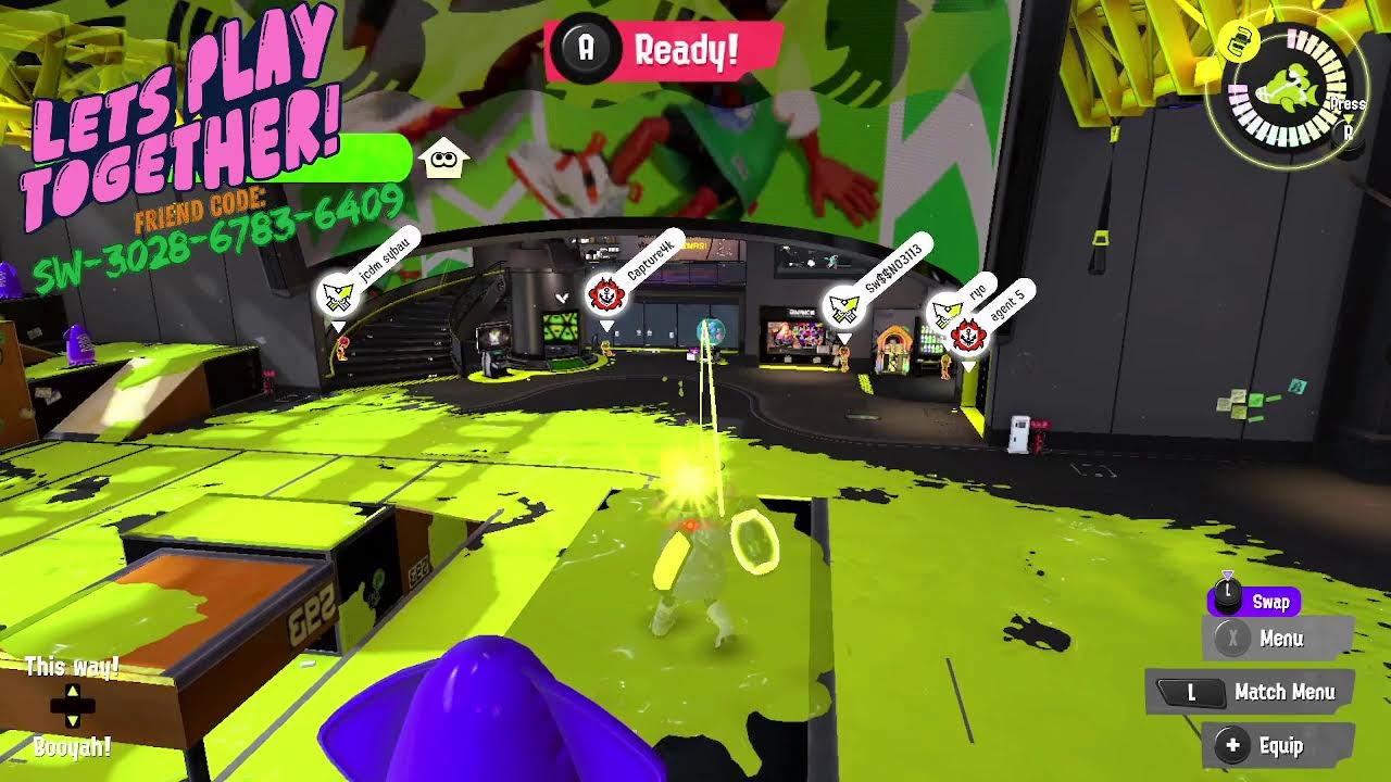 time for some splatoonin'