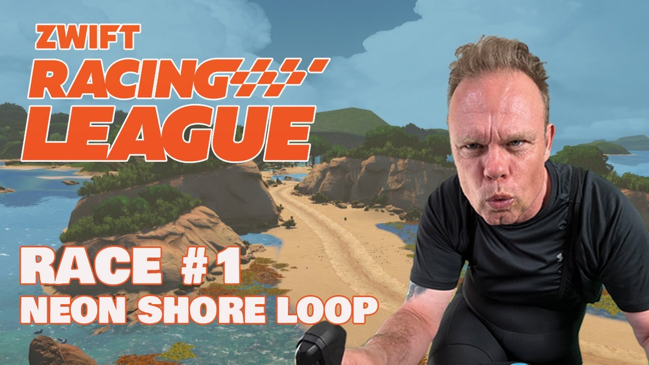 Zwift - Zwift Racing League -  - Stage 1: Neon Shore Loop