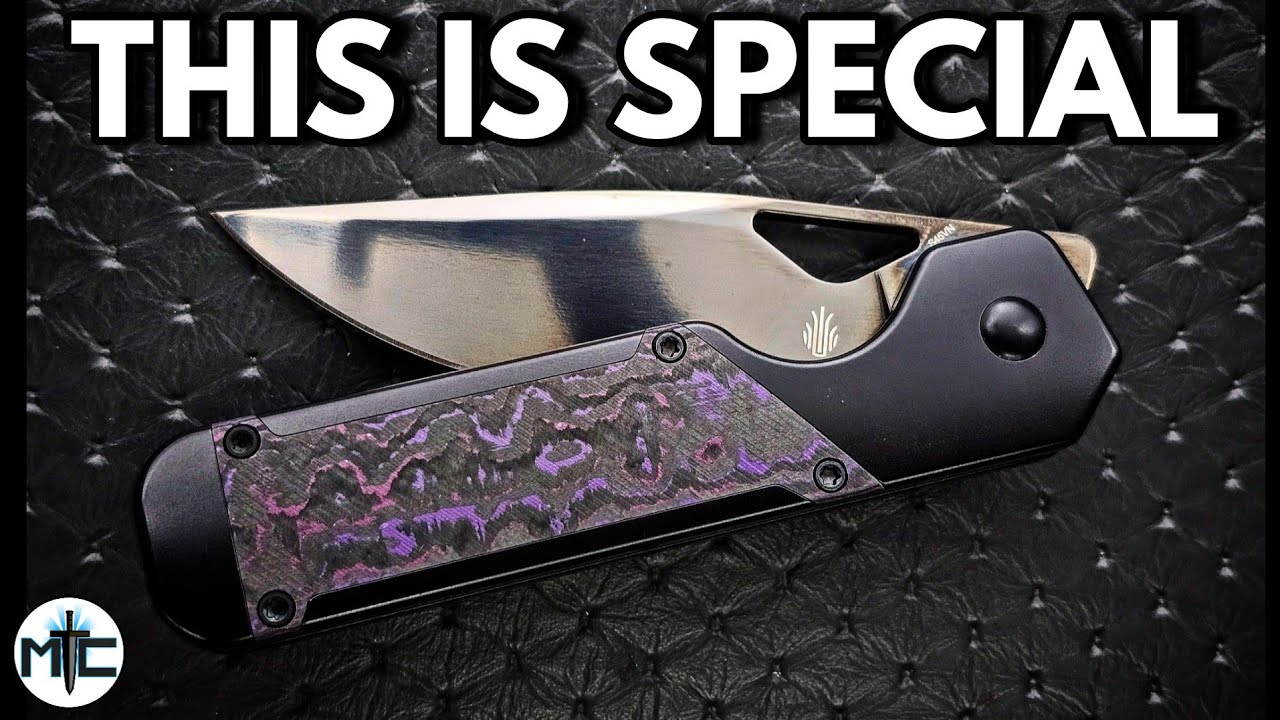 Kizer Did Something VERY Special - Kizer Militaw Polished DLC Folding Knife - Overview