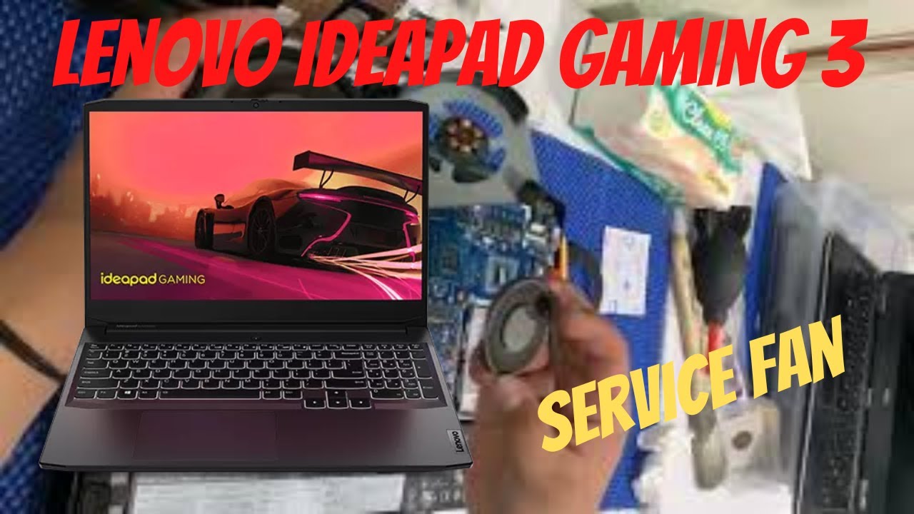 LENOVO IDEAPAD GAMING 3 || CLEANING DAN DISSASEMBLY