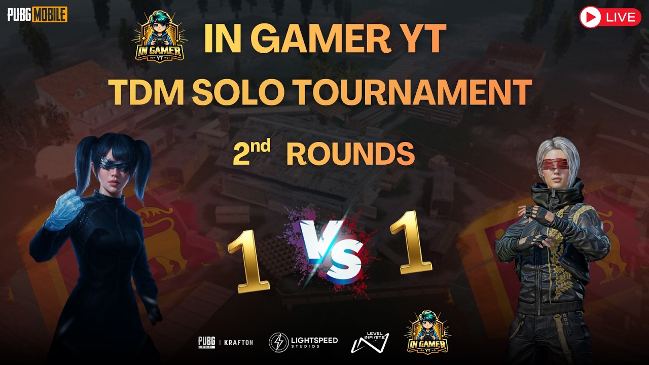 PUBG TDM SOLO TOURNAMENT | M24 TDM MATCH  || PUBG TAMIL STREAMER IN GAMER YT 🇱🇰  2-6 #pubgmobile