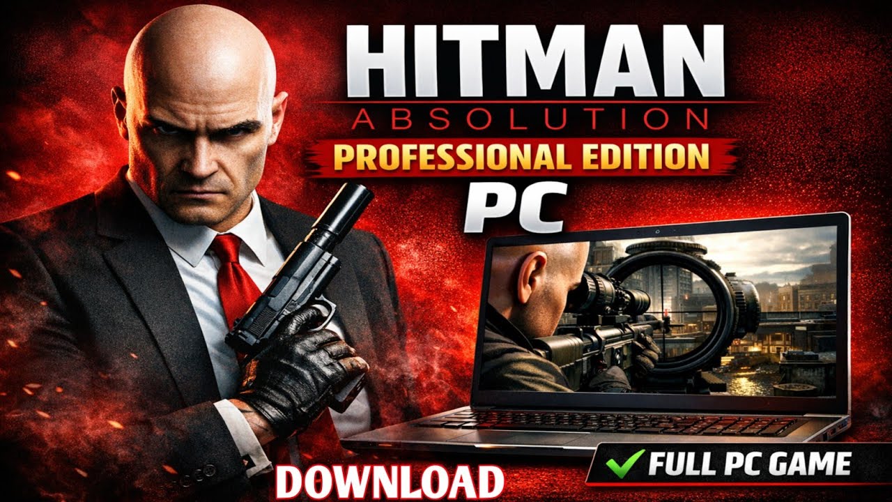How to download Hitman absolution on Mobile || Hitman Absolution Gameplay Pc/Laptop