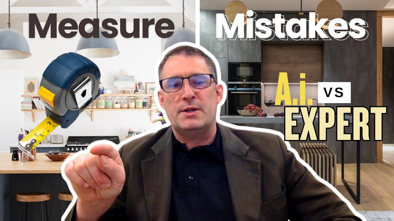 HOW TO Avoid Measuring Mistakes On Your KITCHEN REMODEL! [AI vs Expert Tips]