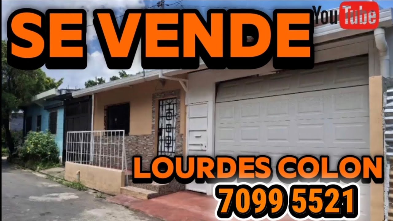AUN DISPONIBLE CASA EN LOURDES COLON 