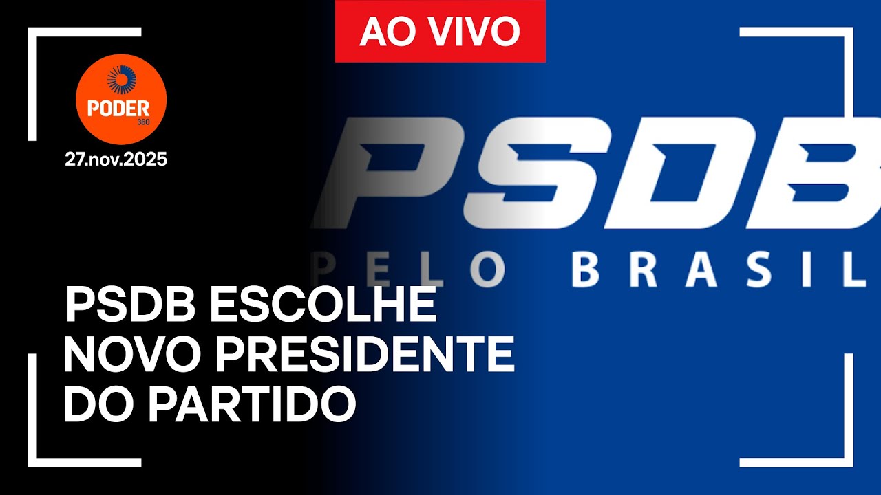 Ao vivo: PSDB escolhe novo presidente do partido
