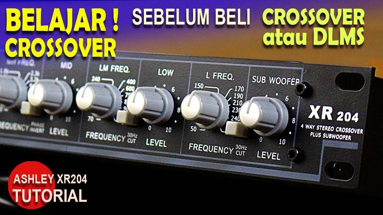 Belajar Crossover sebelum beli Crossover- DLMS, Ashley  XR204
