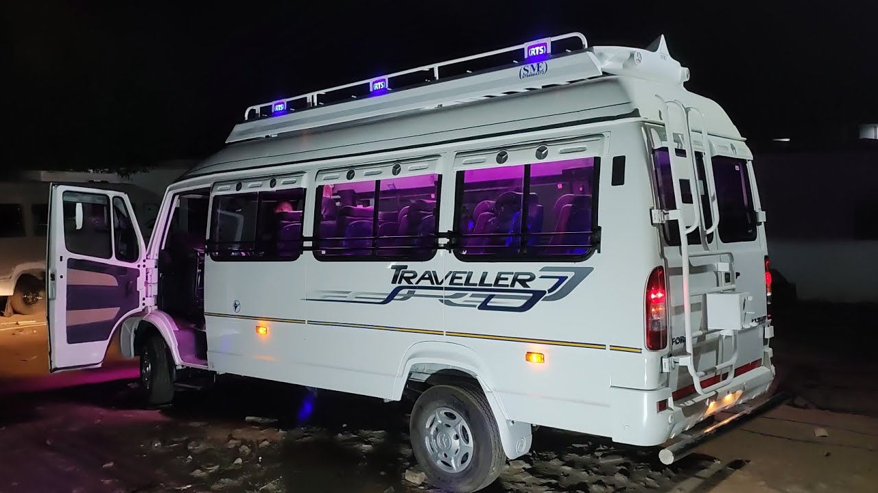 tempo traveller for personal use tempo traveller modified images Ac with Full modified #tempo #yt