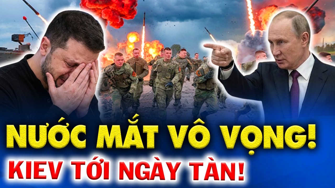 Zelensky Rơi Nước Mắt Trên Sân Khấu Chính Trị: “Di Sản Cho Con Cháu” Hay Màn Kịch Cuối Của Kiev.