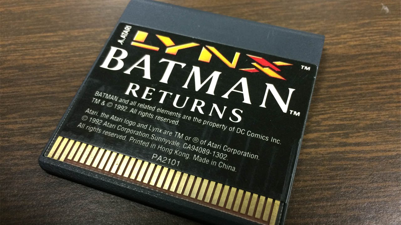 CGR Undertow - BATMAN RETURNS review for Atari Lynx