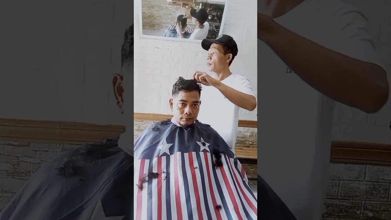 Potongan rambut dewasa simpel dan cepat @Deniserang-z1b 