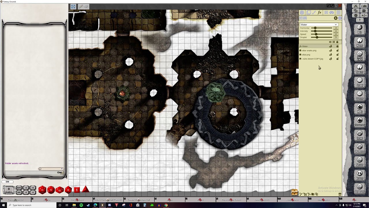 FGU Map & Dungeon Creation Tutorial | 5e | Fantasy Grounds Unity