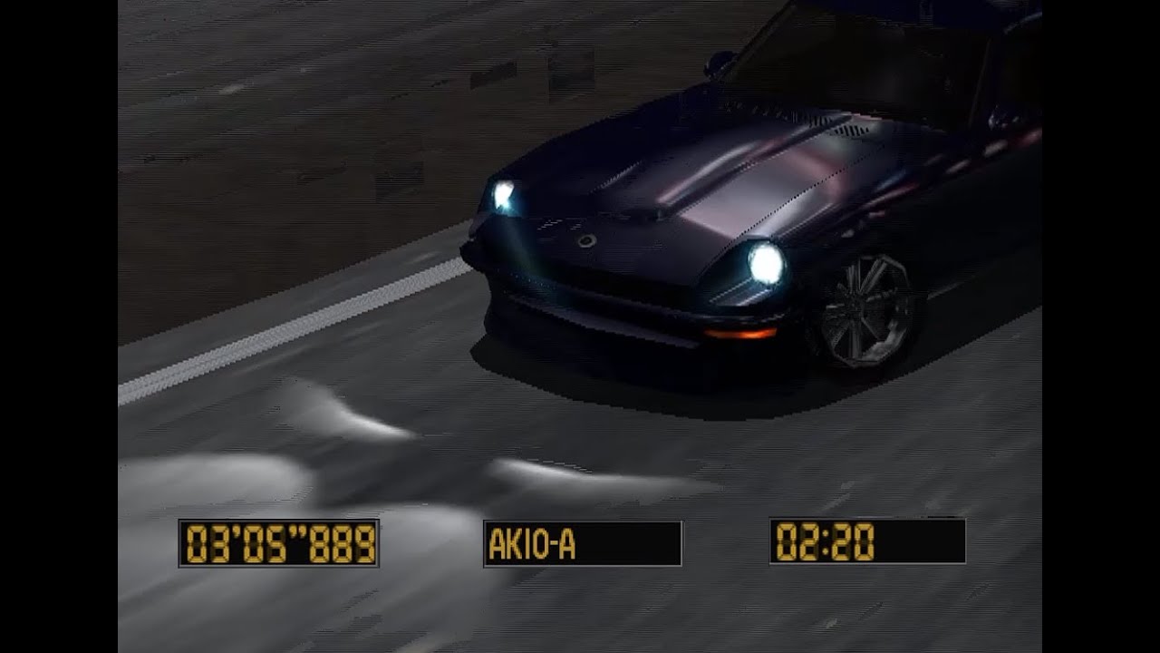 湾岸MIDNIGHT (PS2) - Ｃ１外回りS30 A (3'05