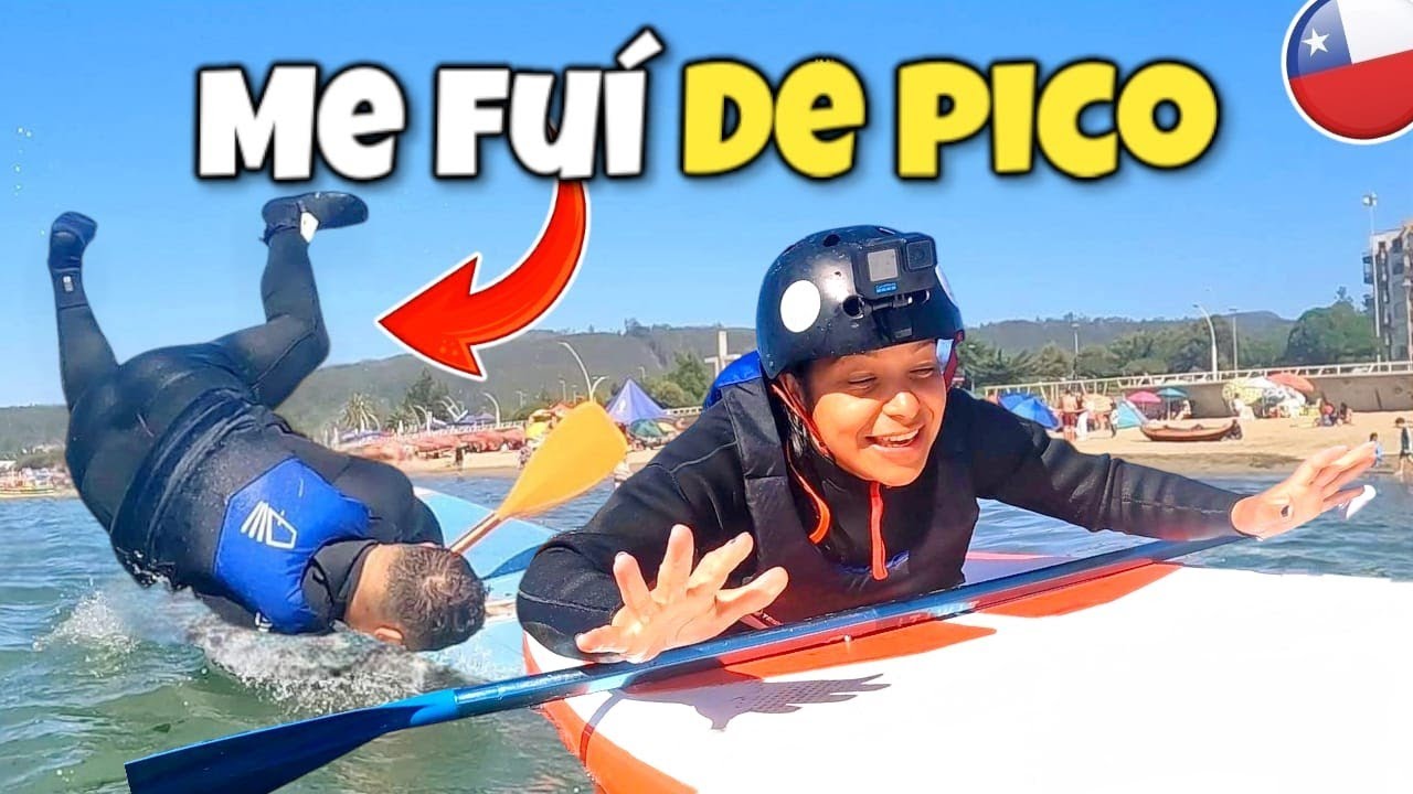 Este Deporte es una Locura! 🤪 STAND UP PADDLE en las playas en Chile