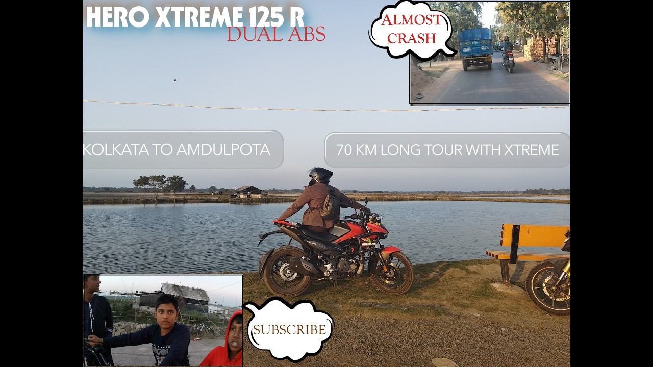 HERO XTREME 125R DUAL ABS KOLKATA TO AMDULPOTA I BONG RIDER KOLKATA #xtreme125r #heroxtreme125r