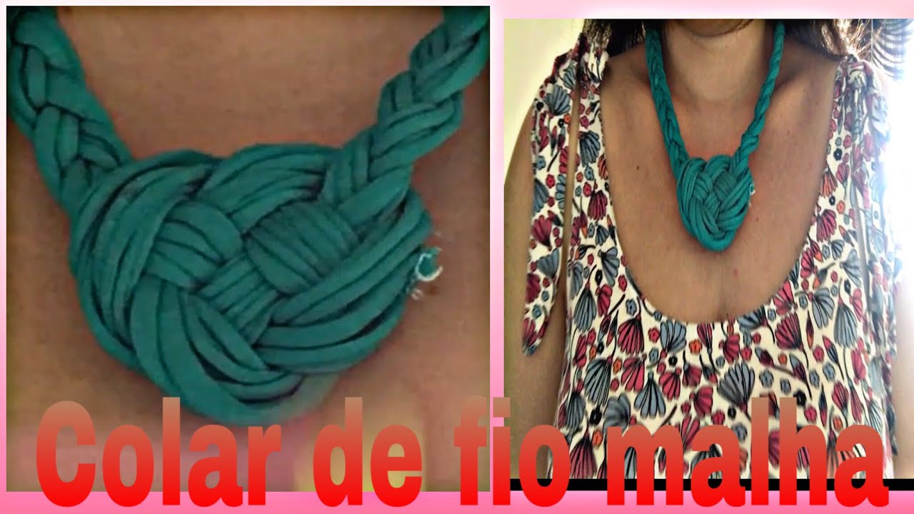 COLAR DE FIO DE MALHA FÁCIL