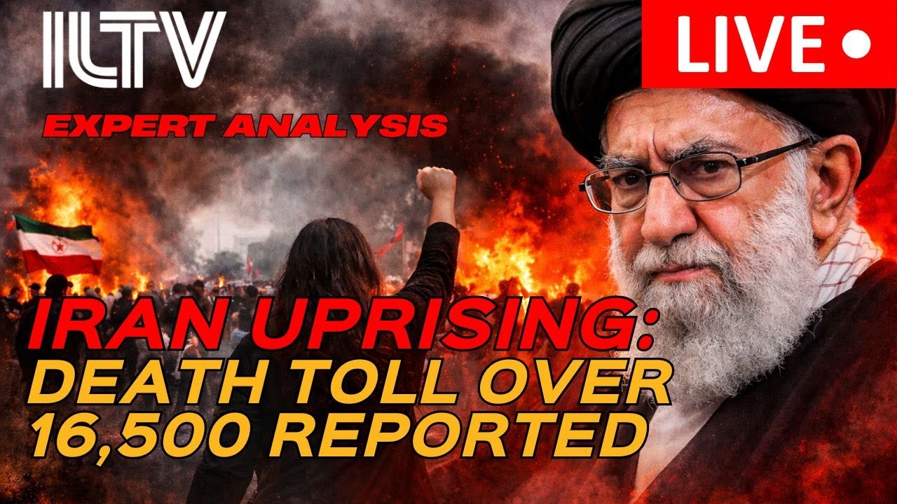 ILTV On The Hour – January 18, 2026 | IRAN UPRISING: Over 16,500 Dead, Global Tensions Escalate