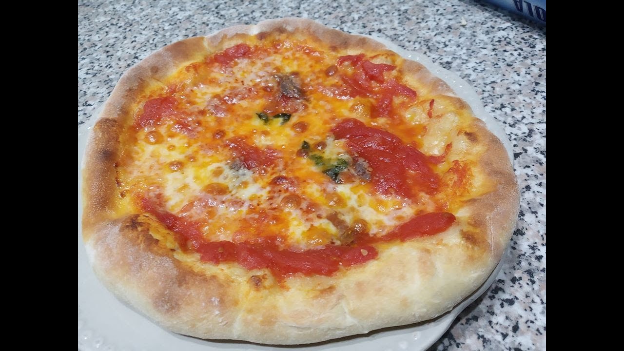 Pizza cotta in padella