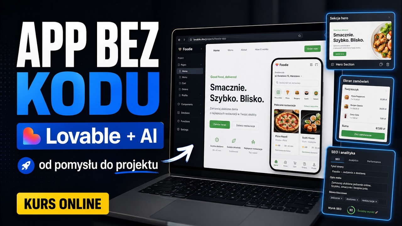 VibeCoding w Lovable - zbuduj aplikację bez kodowania
