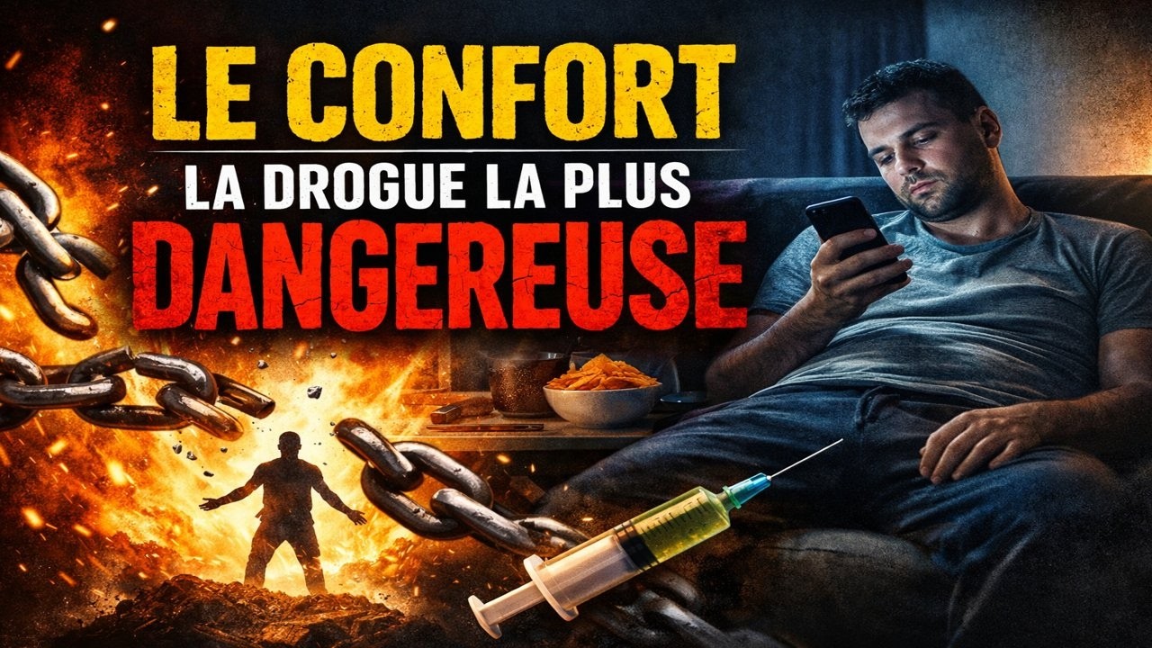 Le confort   la drogue silencieuse qui détruit ta vie!