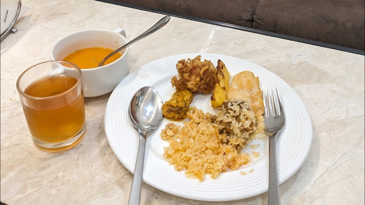 Free Buffet at UCB Imperial Lounge | Hazrat Shahjalal International Airport Dhaka Bangladesh