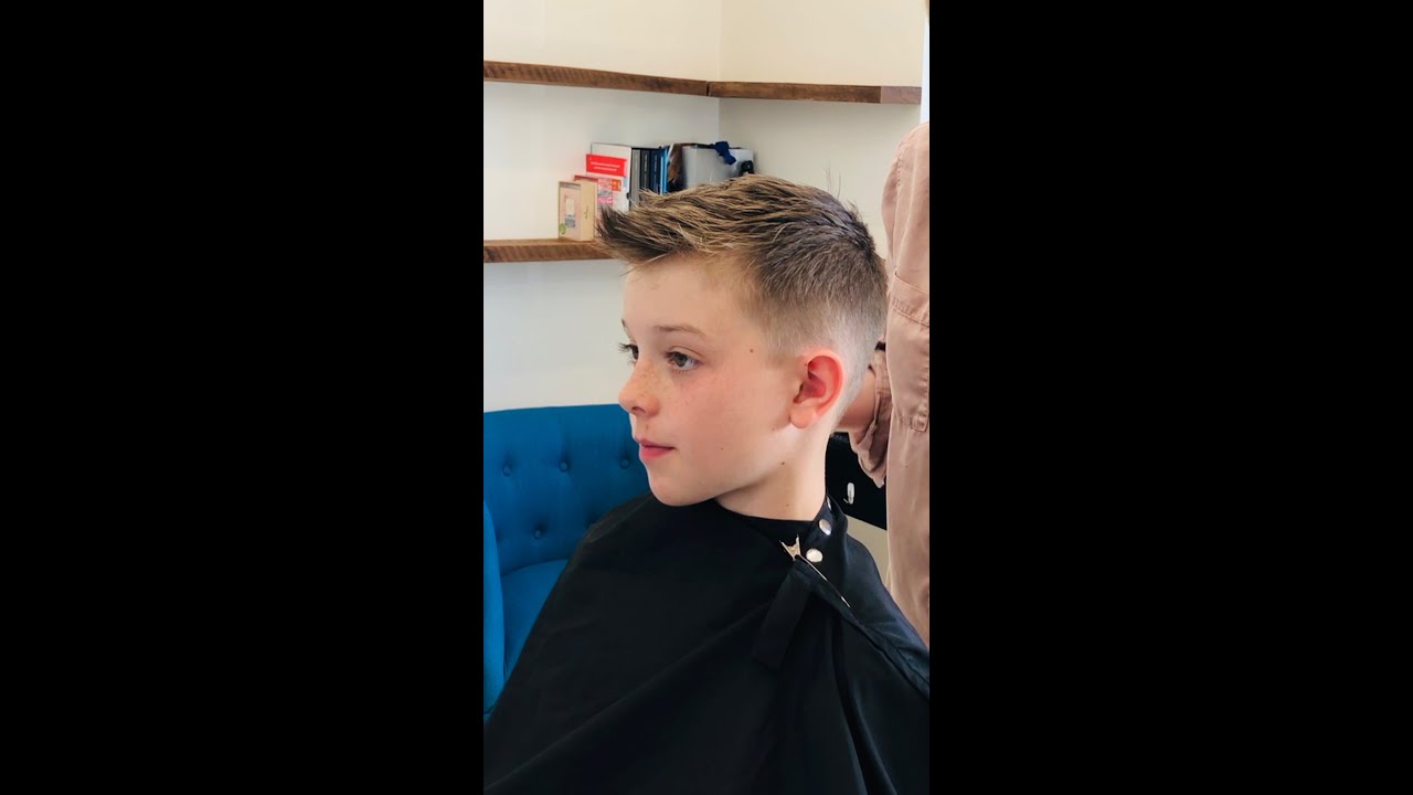 BOYS HAIRCUT (how to cut your son's hair !!)