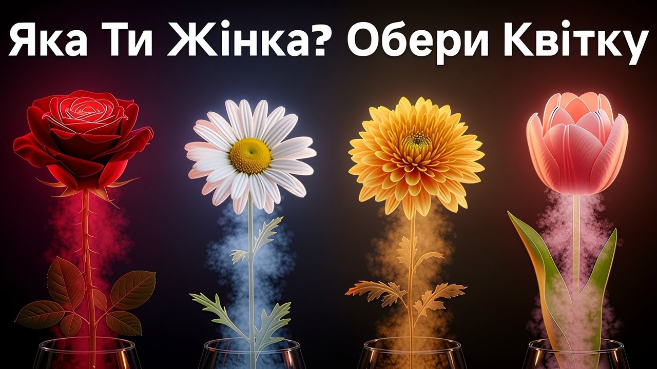 Обери Квітку і Дізнайся Хто Ти Насправді: Тест Юнга 