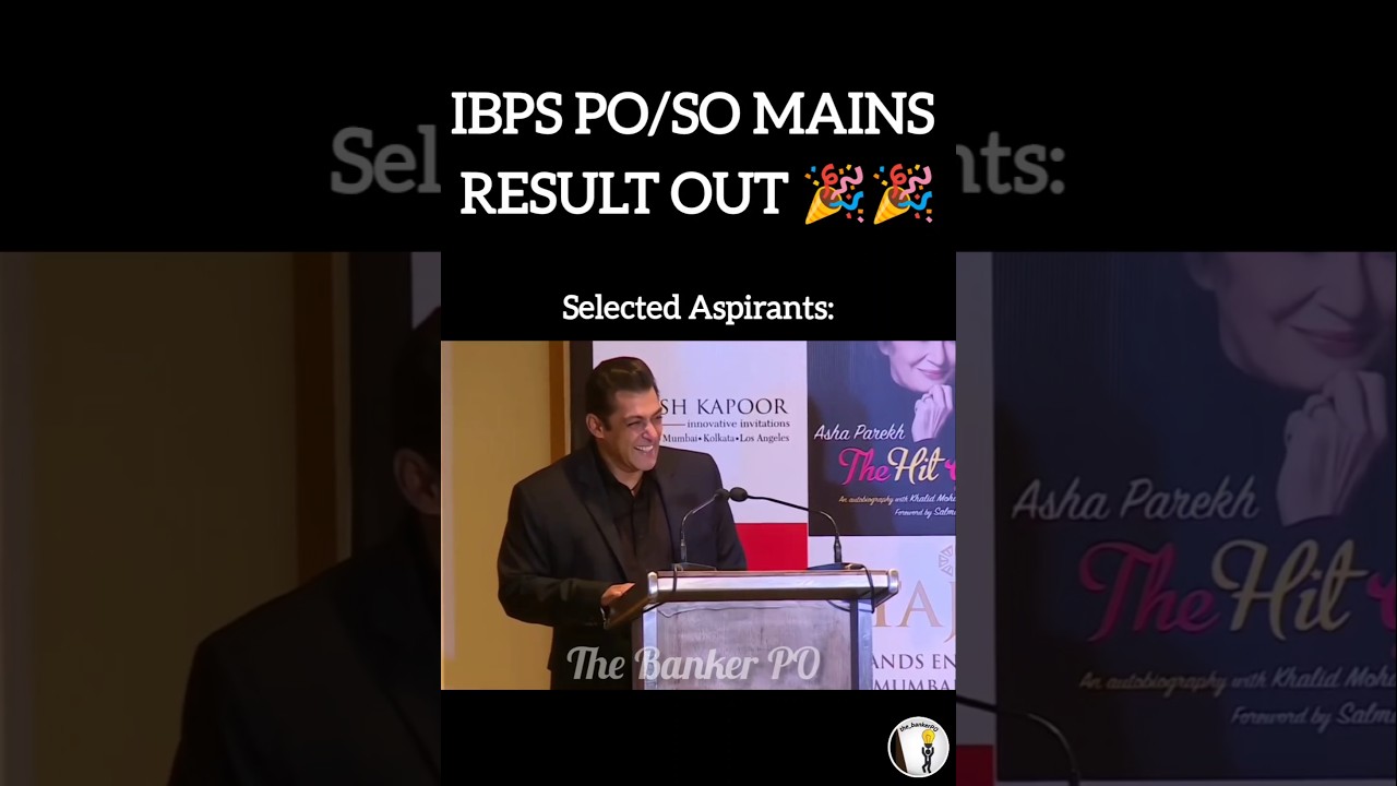 ibps po final result 2025 🎉 