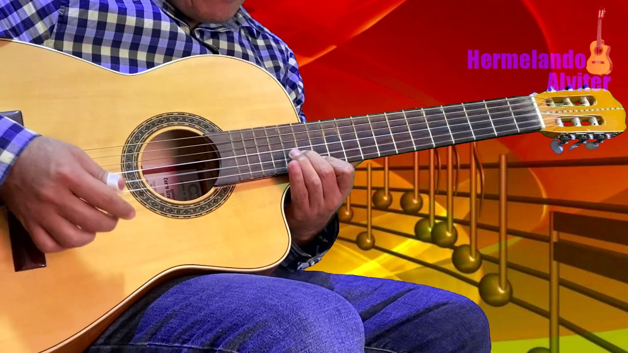 Buenos días paloma blanca - Requinto Tutorial Guitarra - Hermelando Alvíter