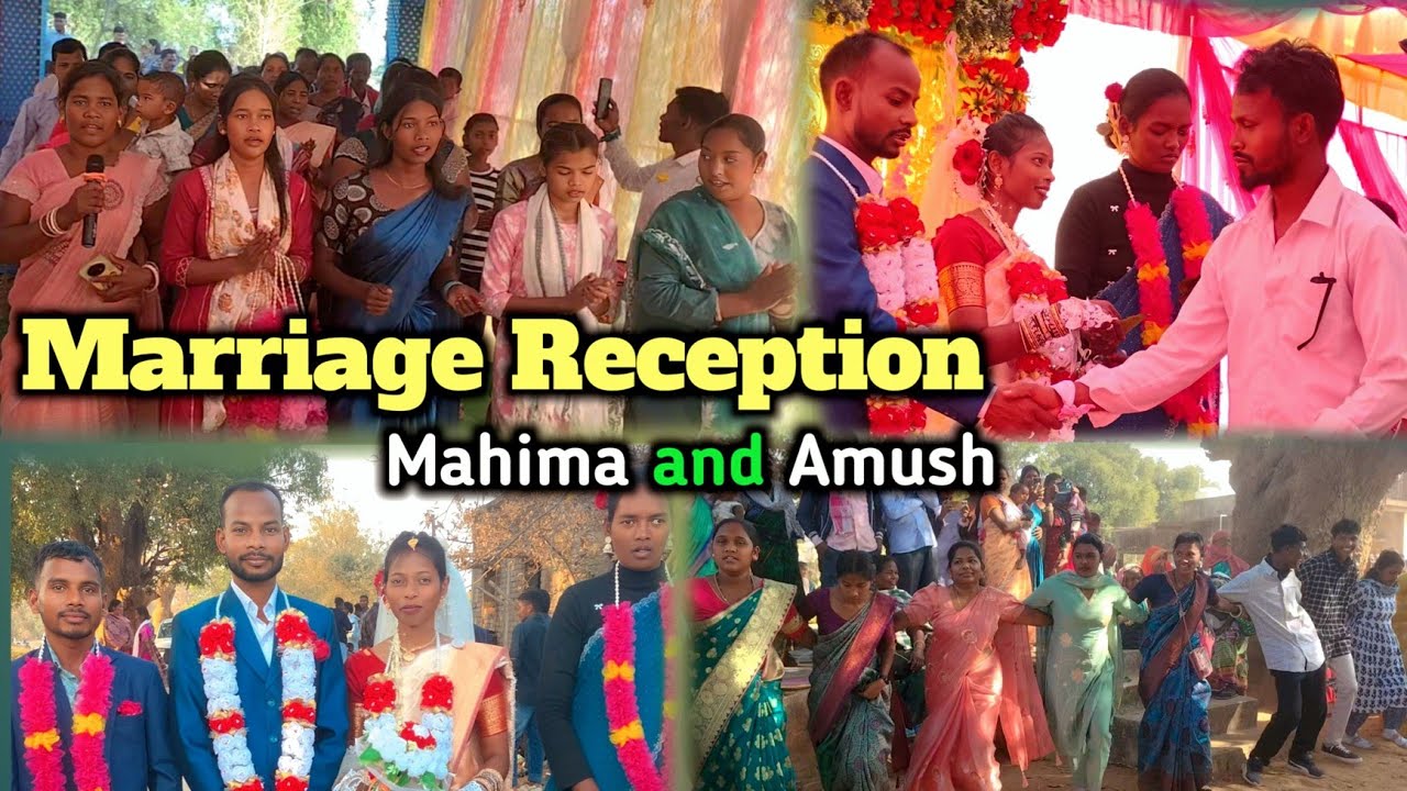 Marriage Reception//Mahima and Amush // @B2jojoofficial 