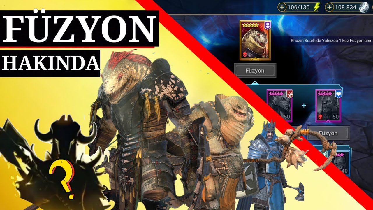 RAID: Shadow Legends T&uuml;rk&ccedil;e | F&Uuml;ZYON REHBERİ