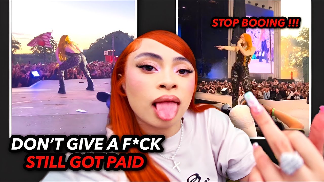 ICE SPICE Fans Boo Her Off Stage & Get Her Kicked Off The Stage