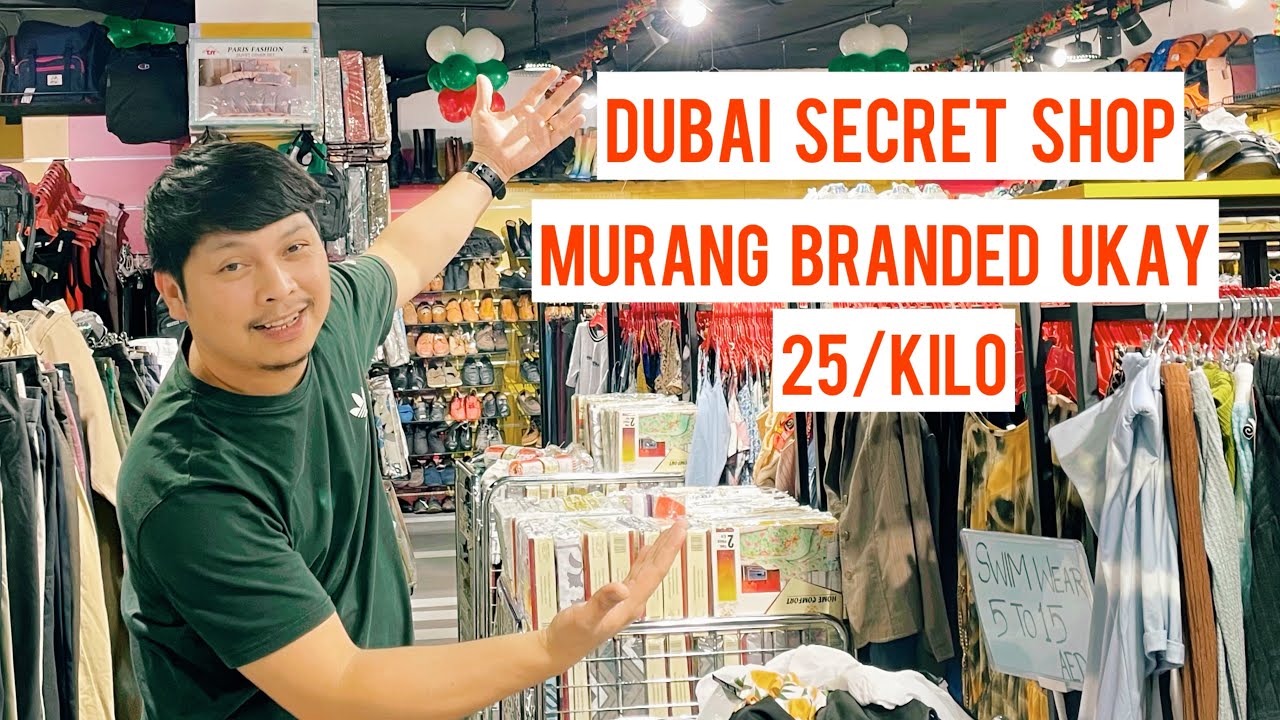 DUBAI SECRET SHOP MURANG BRANDED UKAY-UKAY 25/KILO Sam’s Store Ukay-Ukay | Daddy Yiyo Vlogs
