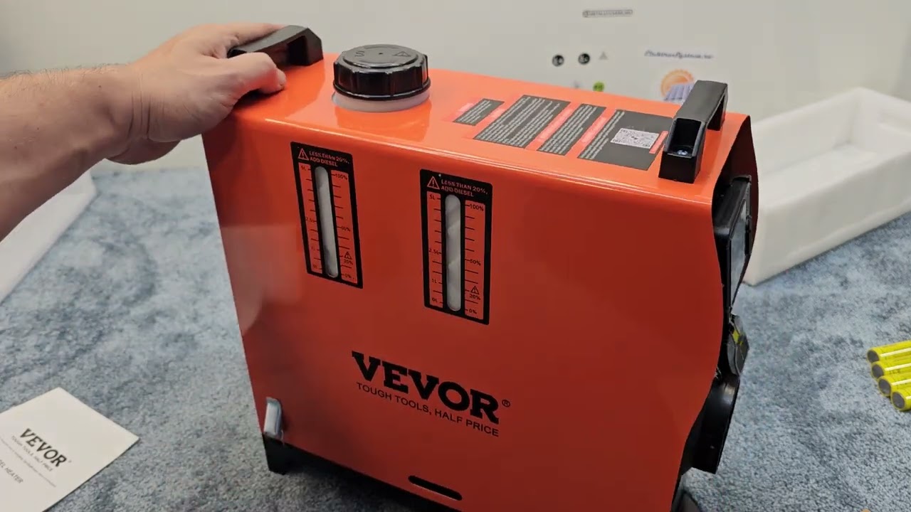 Incalzitor pe motorina Vevor All-in-one 12V 8KW