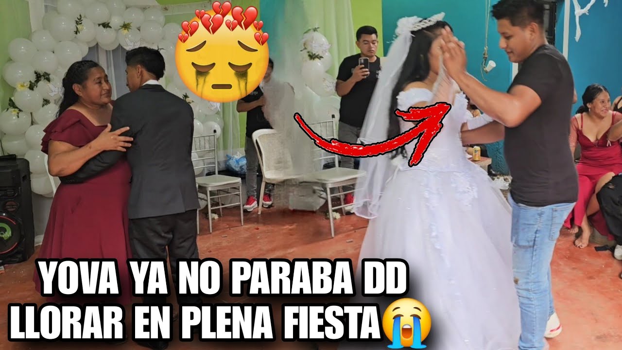 YOVA y DOÑA TINA Lloran En Plena Boda Hoy Se Despiden De MARVIN😭😱Jamas Imaginaron Casarse🥹