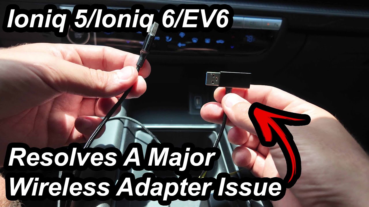 Wireless CarPlay/Android Auto Adapters & Ioniq 5/6 Can Be A Headache | Here's The Fix!