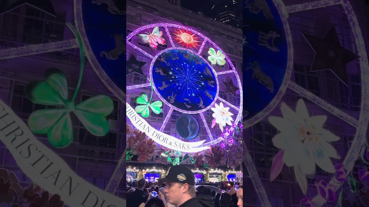 The 2023 Saks Light Show
