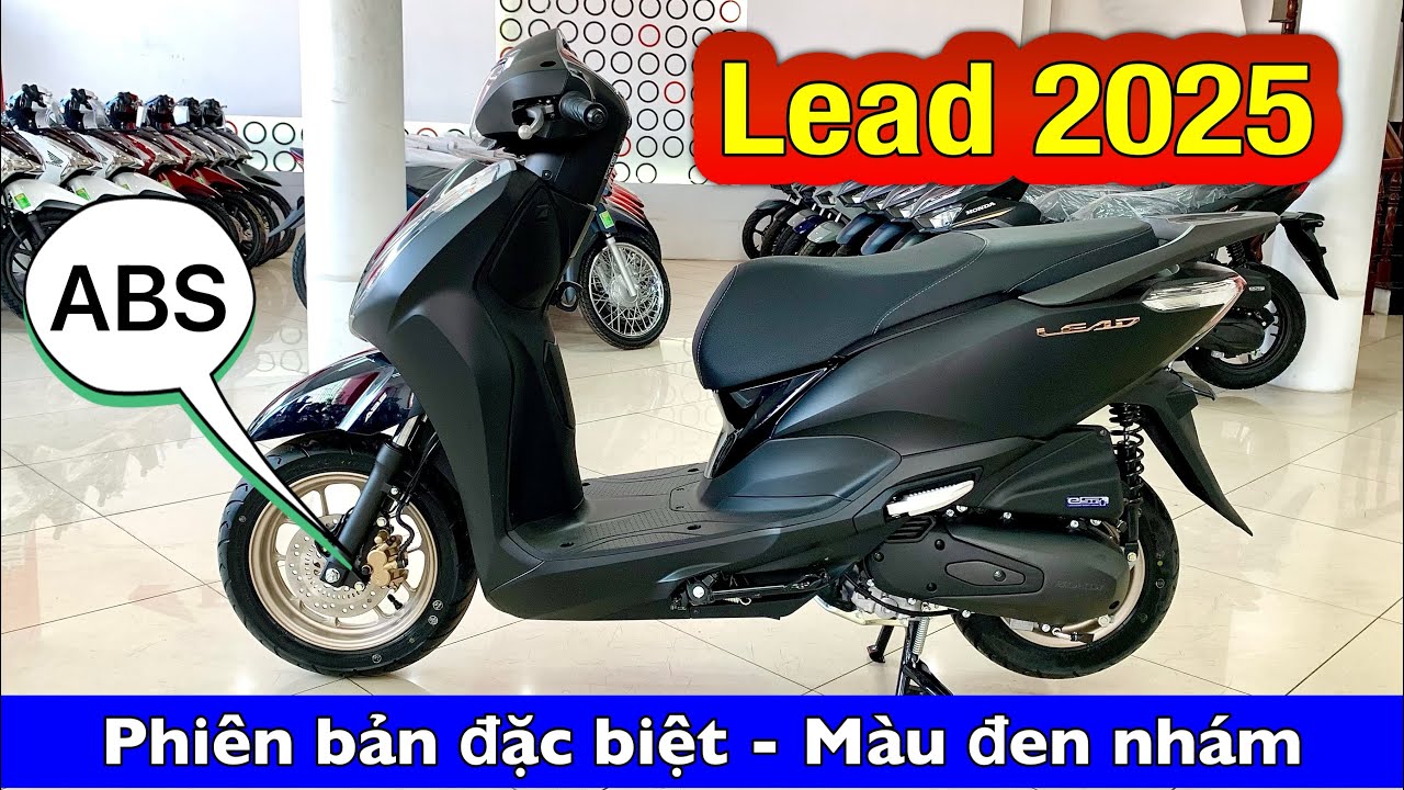Honda Lead 2025 - Phi&ecirc;n bản đặc biệt ABS - M&agrave;u đen nh&aacute;m | Minh Nam L&ecirc; #lead125 #lead2025 #minhnamle