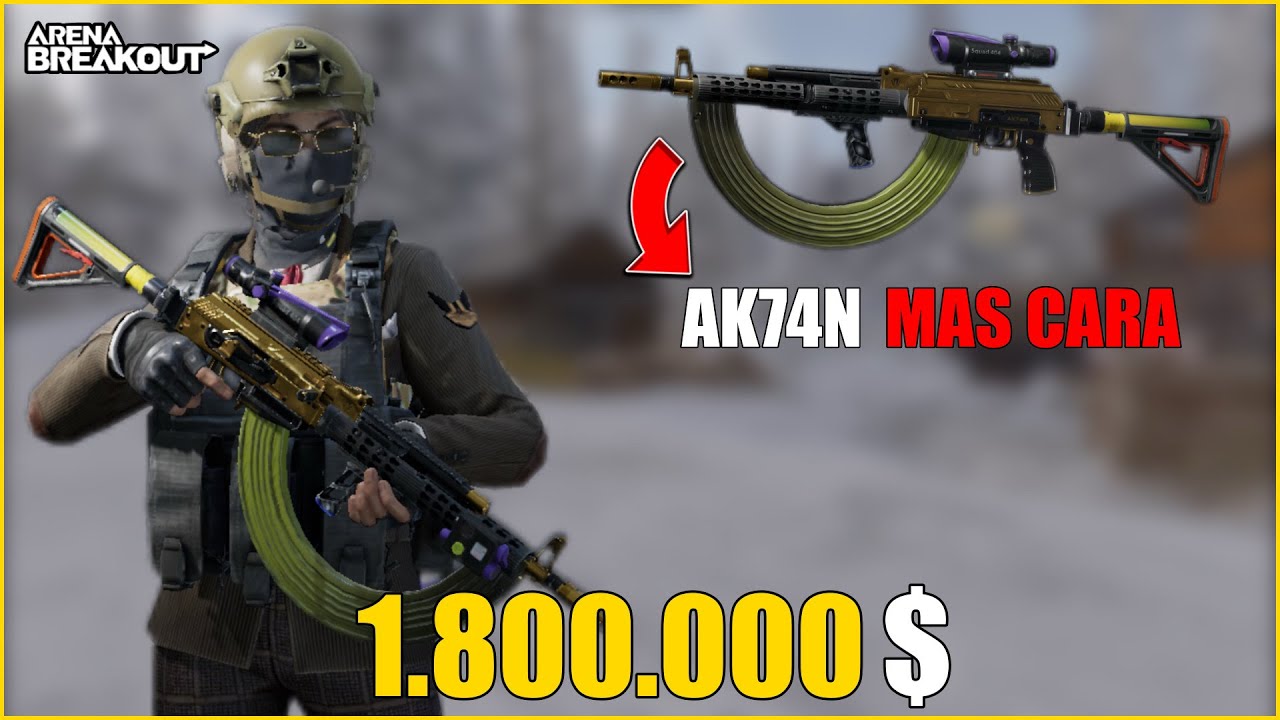 EL AK74N MAS CARA VS LEYENDAS 😳 | ARENA BREAKOUT
