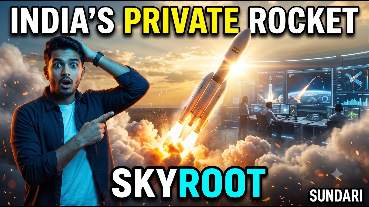 Skyroot Rocket Launch 🚀 | India&rsquo;s Private Space Revolution | Vikram Rocket Explained