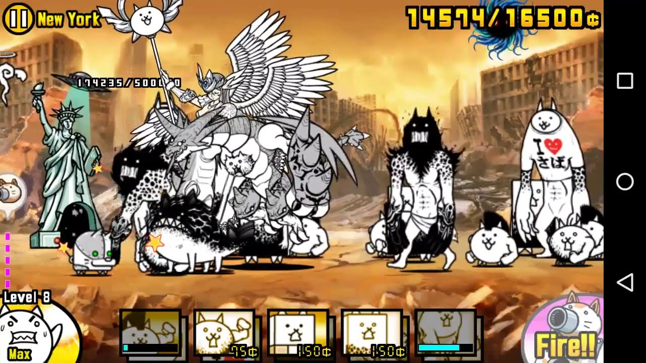 The Battle Cats/chapter 3 into the future/New york/Tutorial