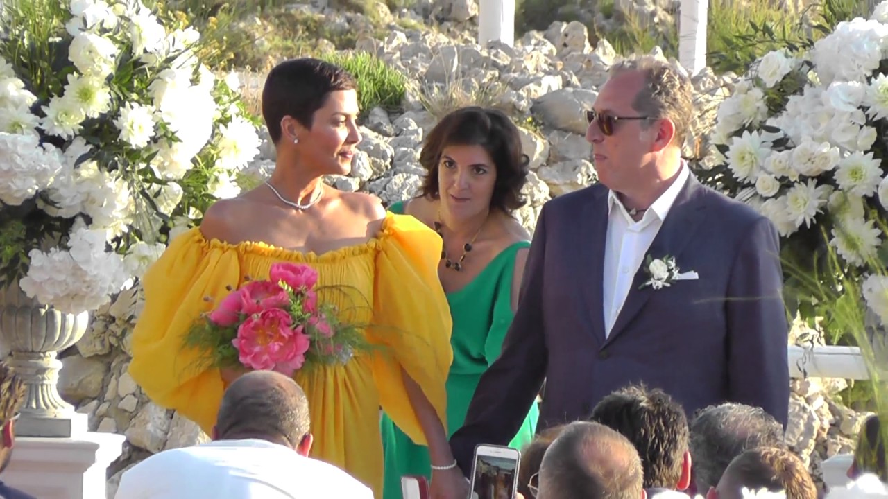 Wedding vip in Capri: mariage Cristina Cordula et Frédéric Cassin